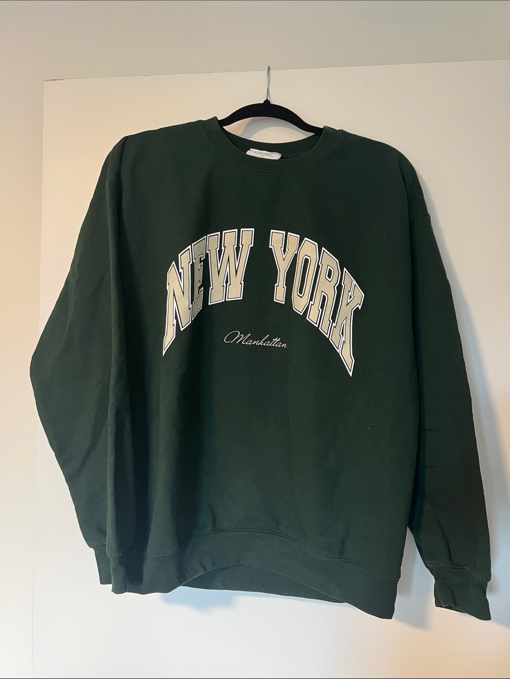 Graphic crewneck